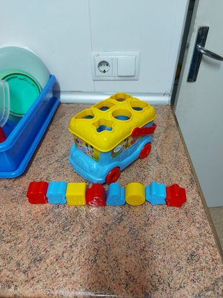 Autobús Disney Mickey Formas y Colores