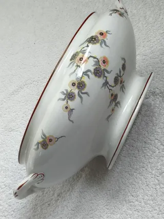 SOPERA "SAN CLAUDIO" PORCELANA FINA DE FLORES