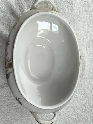 SOPERA "SAN CLAUDIO" PORCELANA FINA DE FLORES