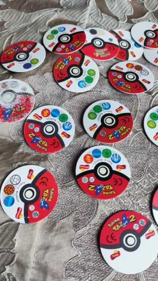 Tazos Pokémon Originales Años 90