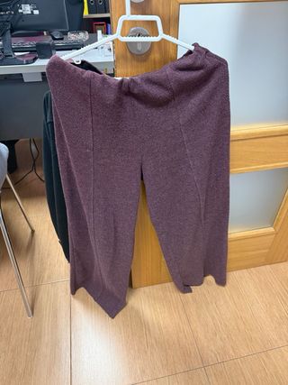 Conjunto Zara chándal burdeos mujer