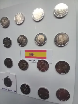 Colección 16 monedas conmemorativas España 2€