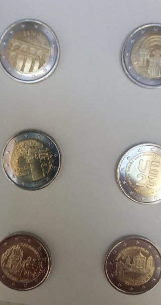 Colección 16 monedas conmemorativas España 2€
