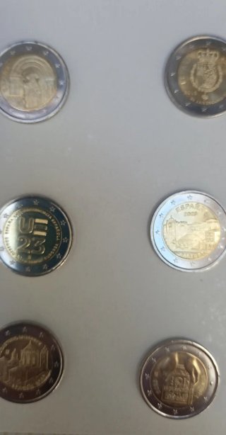 Colección 16 monedas conmemorativas España 2€