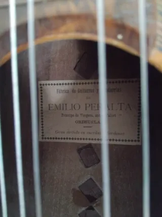 Guitarra Clásica Madera año 1918