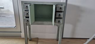 Aparador oriental verde agua