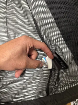 Chaqueta cortavientos The North Face Negra