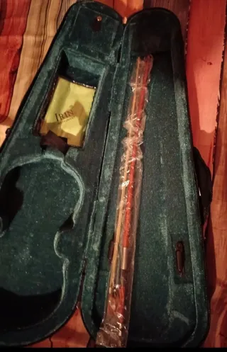 Violín Infantil 1/8 Negro Mate Nuevo