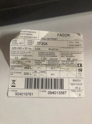 Placa Electrónica Fagor TF20X