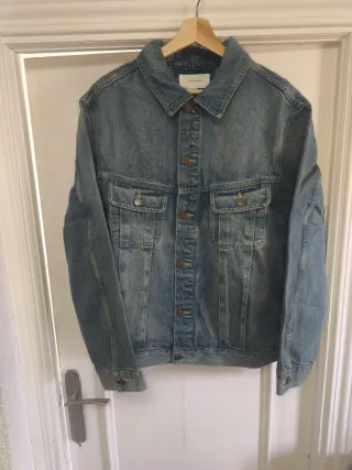 Cazadora Vaquera Zara Talla L Hombre