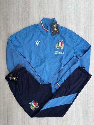 Pantaloni Italia Rugby Macron pantalones
