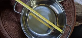 Tegame con coperchio inox