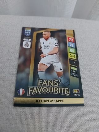 CROMO MBAPPE FANS FAVOURITE