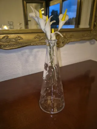 2 jarras de cristal tallado