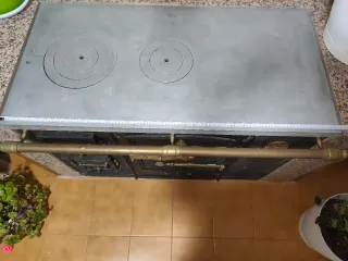 Cocina de leña Lacunza 110 cm ancho