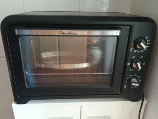 Horno de sobremesa negro Moulinex