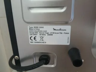 Horno de sobremesa negro Moulinex