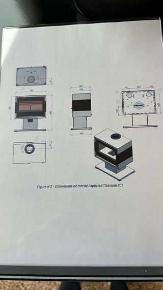 Estufa Lacunza Titanium 701