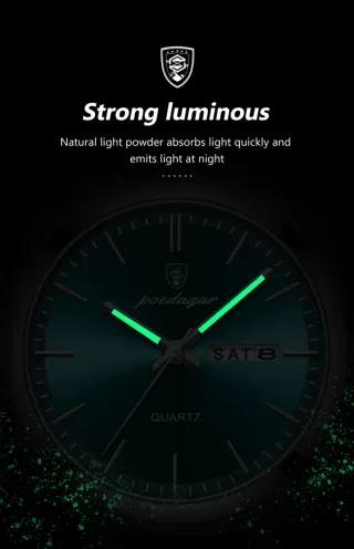 Reloj Poedagar Hombre Esfera Verde