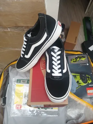 Vans Old Skool Zapatillas Negras Blancas