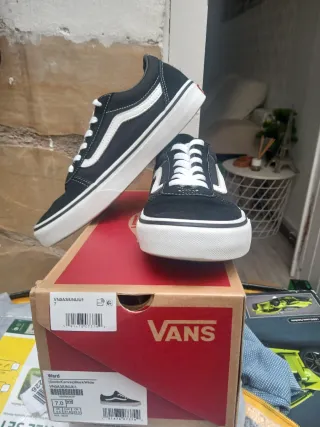 Vans Old Skool Zapatillas Negras Blancas