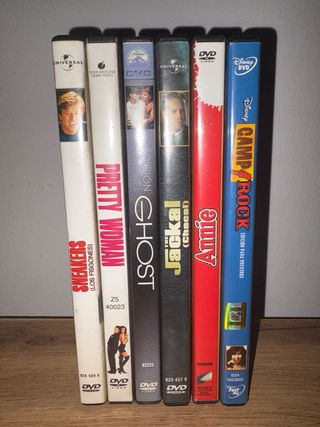 Lote 9 Películas DVD (Ice Age, Justicia Final, etc