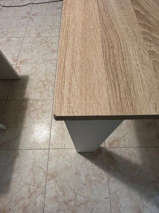 Mesa de comedor extensible madera
