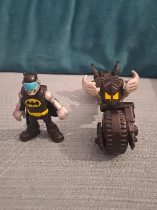 Figura Batman y Moto