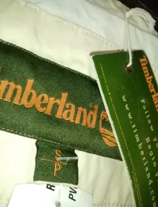 Chaqueta Timberland crema Hombre Vintage