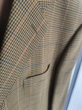 Americana Facconable Beige/Marrón