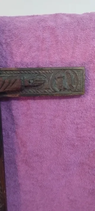 Cristo Románico Madera Tallada