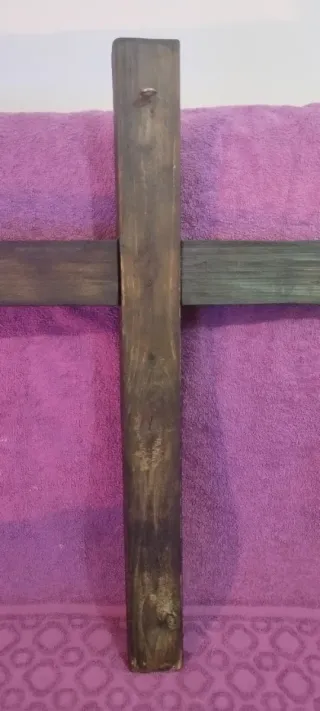 Cristo Románico Madera Tallada