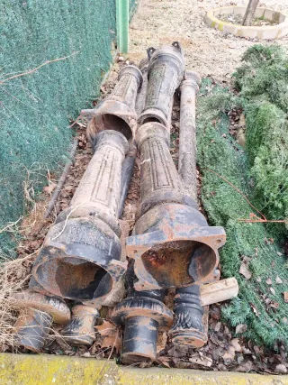 Farola Hierro Fundido para jardín, patio, calle..