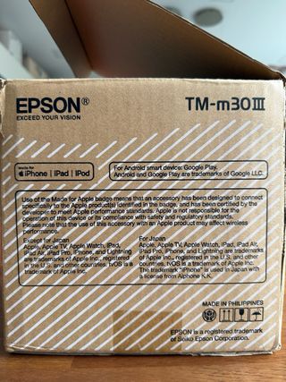 Impresora Epson TM-m30 III Negra