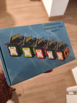 Radio Solar Multifunción H17