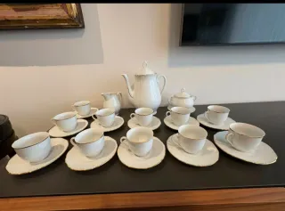 Juego de café Haas & Czjzek Bohemia