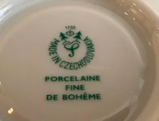 Juego de café Haas & Czjzek Bohemia