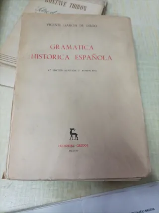Gramática Histórica Española - Vicente García