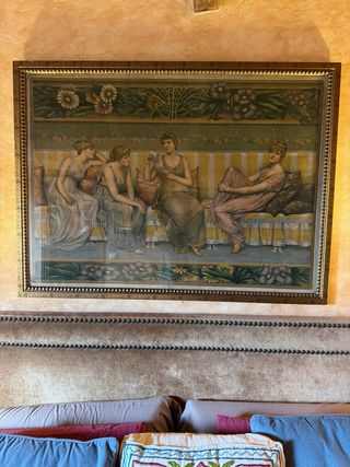 Tapiz antiguo decorativo