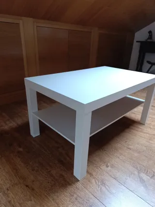 Mesa de centro Lack Ikea Blanca
