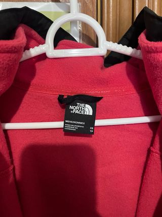 Abrigo The North Face nuevo, rosa y negro