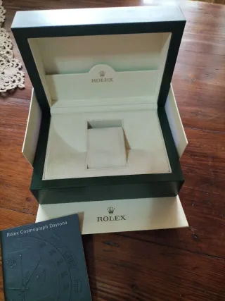 Scatola Rolex Daytona 2008/09 con libretto