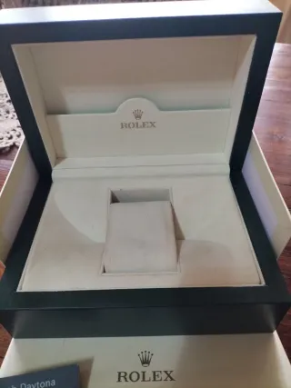 Scatola Rolex Daytona 2008/09 con libretto