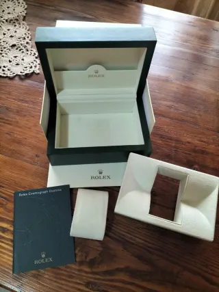Scatola Rolex Daytona 2008/09 con libretto