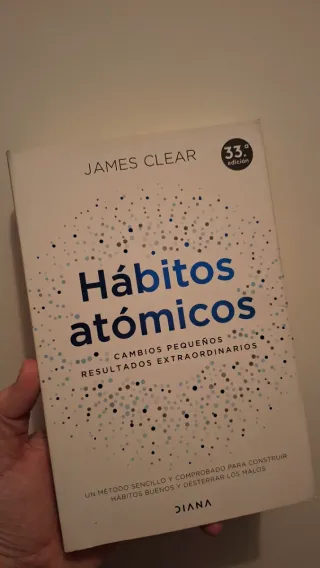 Libro Hábitos atómicos