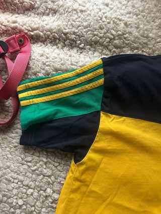 Camiseta Adidas Originals GD2084 Jaune Vert Noir