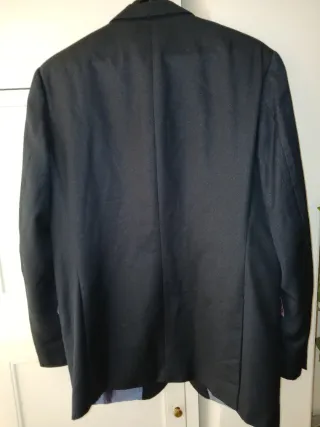 Traje de caballero azul marino