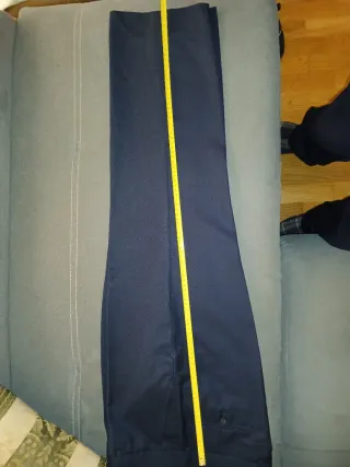 Traje de caballero azul marino