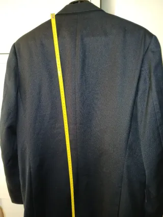 Traje de caballero azul marino