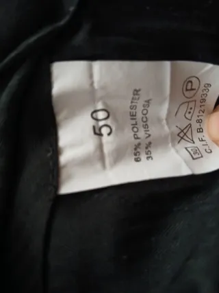 Traje de caballero azul marino